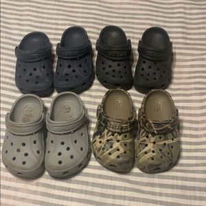 Set of 4 crocs